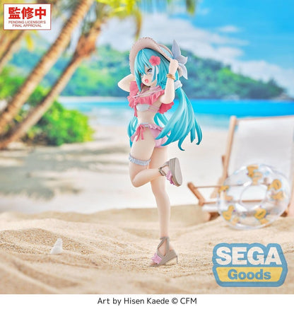 Character Vocal Series 01 - Hatsune Miku, Luminasta PVC Figur Conceptual Series Vol.1 Tropical Ver. 21 cm