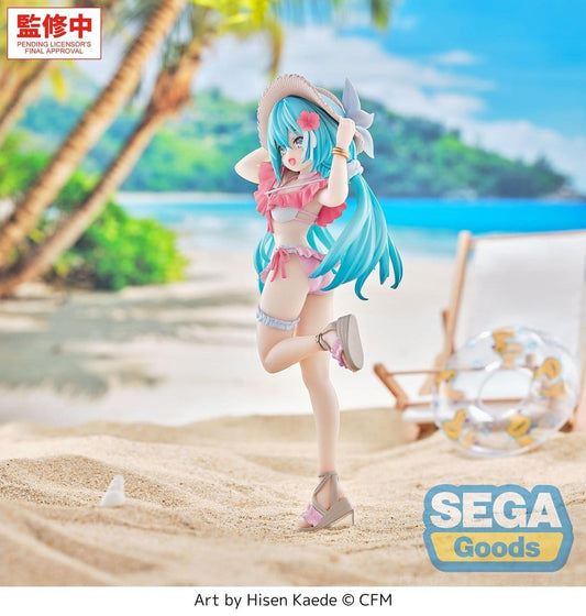 Character Vocal Series 01 - Hatsune Miku, Luminasta PVC Figure Conceptual Series Vol.1 Tropical Ver. 21 cm