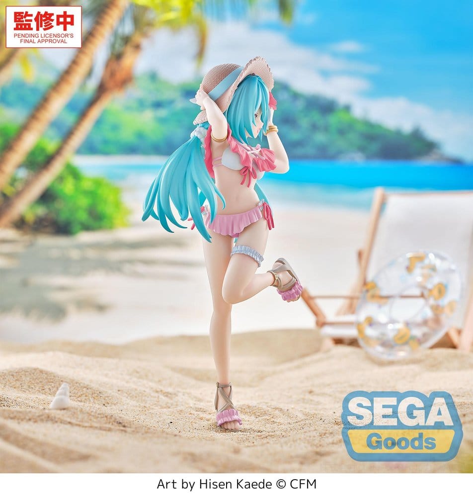 Character Vocal Series 01 - Hatsune Miku, Luminasta PVC Figur Conceptual Series Vol.1 Tropical Ver. 21 cm