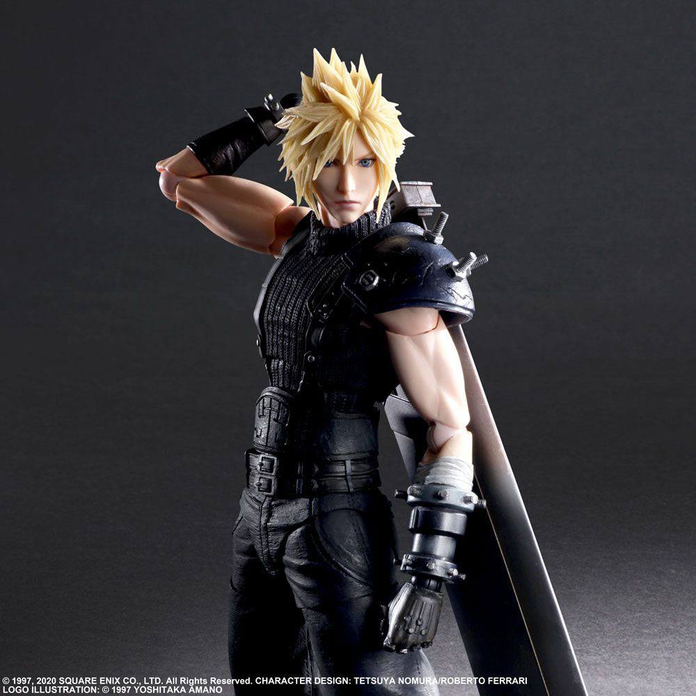 Final Fantasy VII - Cloud Strife, Remake Play Arts Kai Action Figure Ver. 2 27 cm