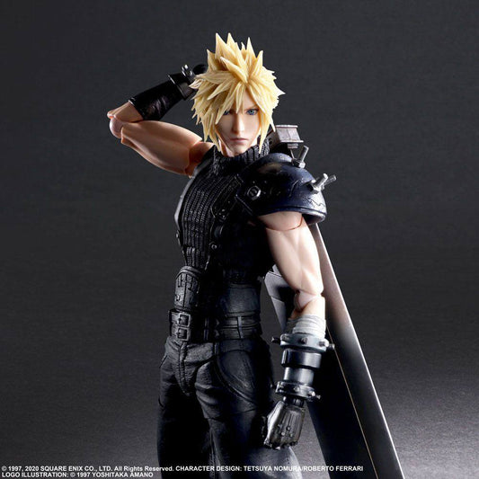 Final Fantasy VII - Cloud Strife, Remake Play Arts Kai Action Figure Ver. 2 27 cm