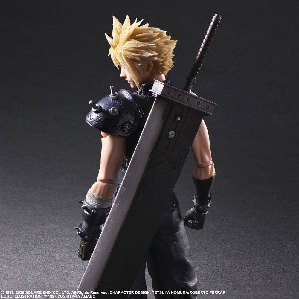Final Fantasy VII - Cloud Strife, Remake Play Arts Kai Action Figure Ver. 2 27 cm