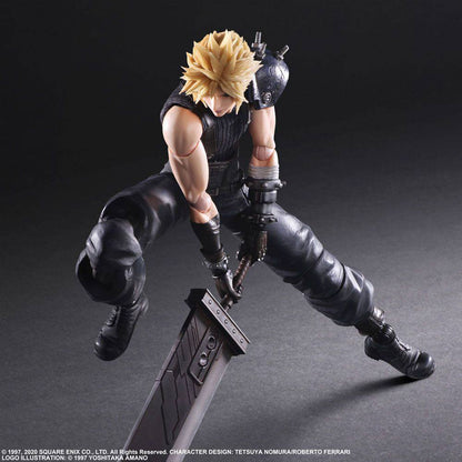 Final Fantasy VII - Cloud Strife, Remake Play Arts Kai Action Figure Ver. 2 27 cm