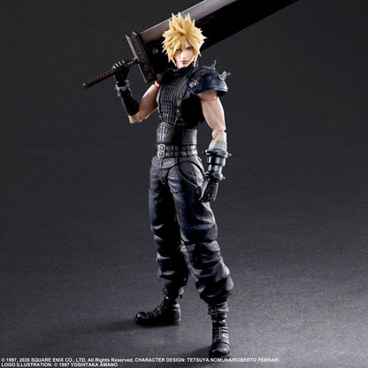 Final Fantasy VII - Cloud Strife, Remake Play Arts Kai Action Figure Ver. 2 27 cm