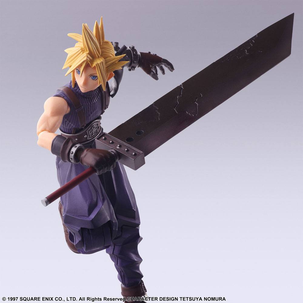 Final Fantasy VII - Cloud Strife, Bring Arts Action Figure 15 cm