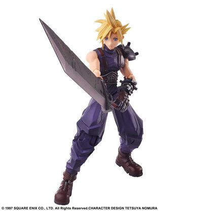 Final Fantasy VII - Cloud Strife, Bring Arts Action Figure Hardedge Ver. 15 cm