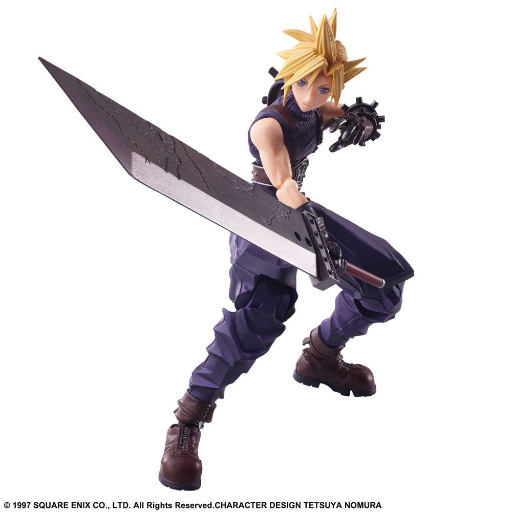Final Fantasy VII - Cloud Strife, Bring Arts Action Figure Hardedge Ver. 15 cm