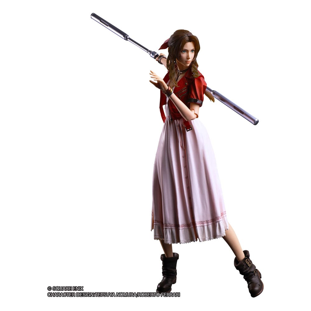 Final Fantasy VII Rebirth - Aerith Gainsborough, Play Kai Arts Action Figure 24 cm