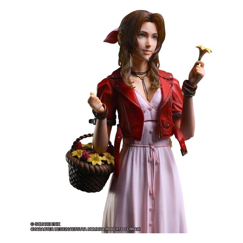 Final Fantasy VII Rebirth - Aerith Gainsborough, Play Kai Arts Action Figure 24 cm
