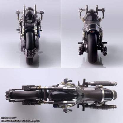 Final Fantasy VII - Cloud Strife & Hardy-Daytona Bring Arts Actionfigur und Fahrzeug 15 cm