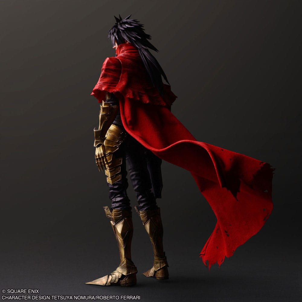 Final Fantasy VII Rebirth - Vincent Valentine, Play Arts Kai Action Figure 28 cm