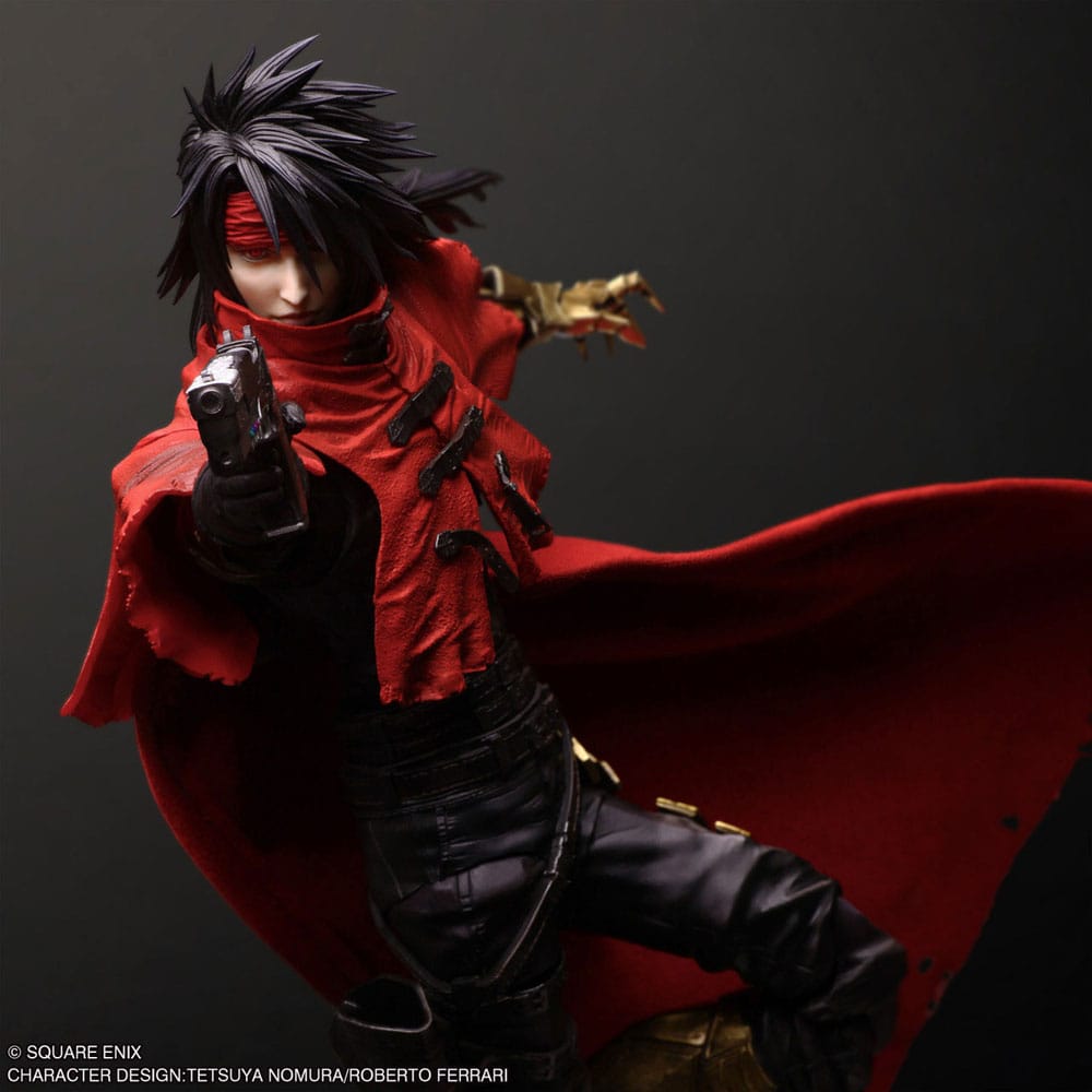 Final Fantasy VII Rebirth - Vincent Valentine, Play Arts Kai Action Figure 28 cm