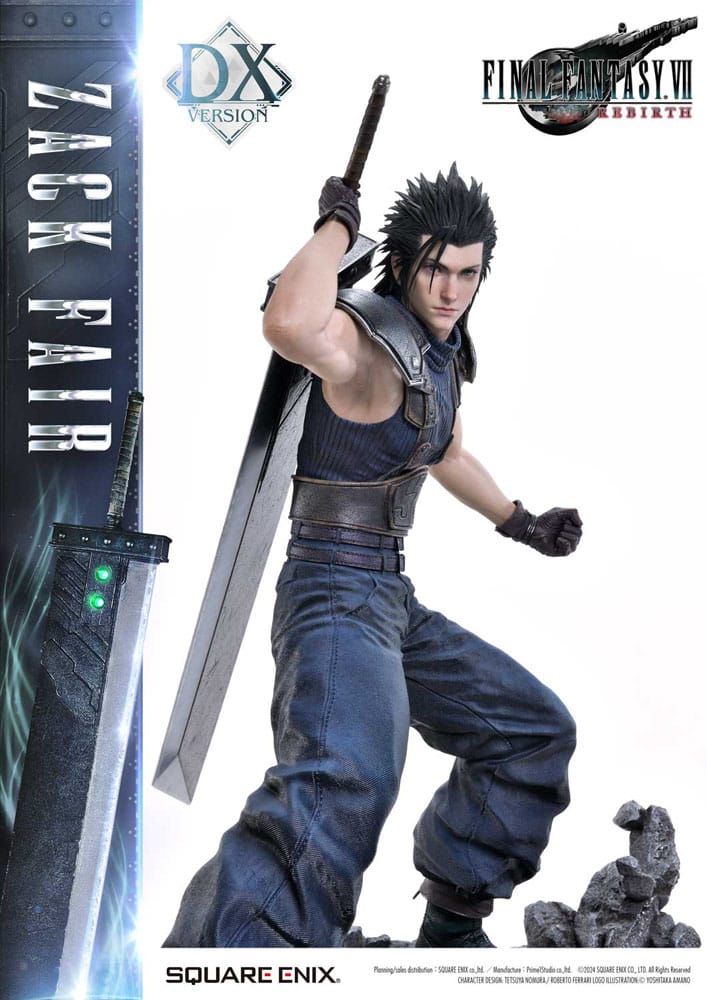 Final Fantasy VII Rebirth - Zack Fair Masterline Statue 1/4 Deluxe Ver. 57 cm