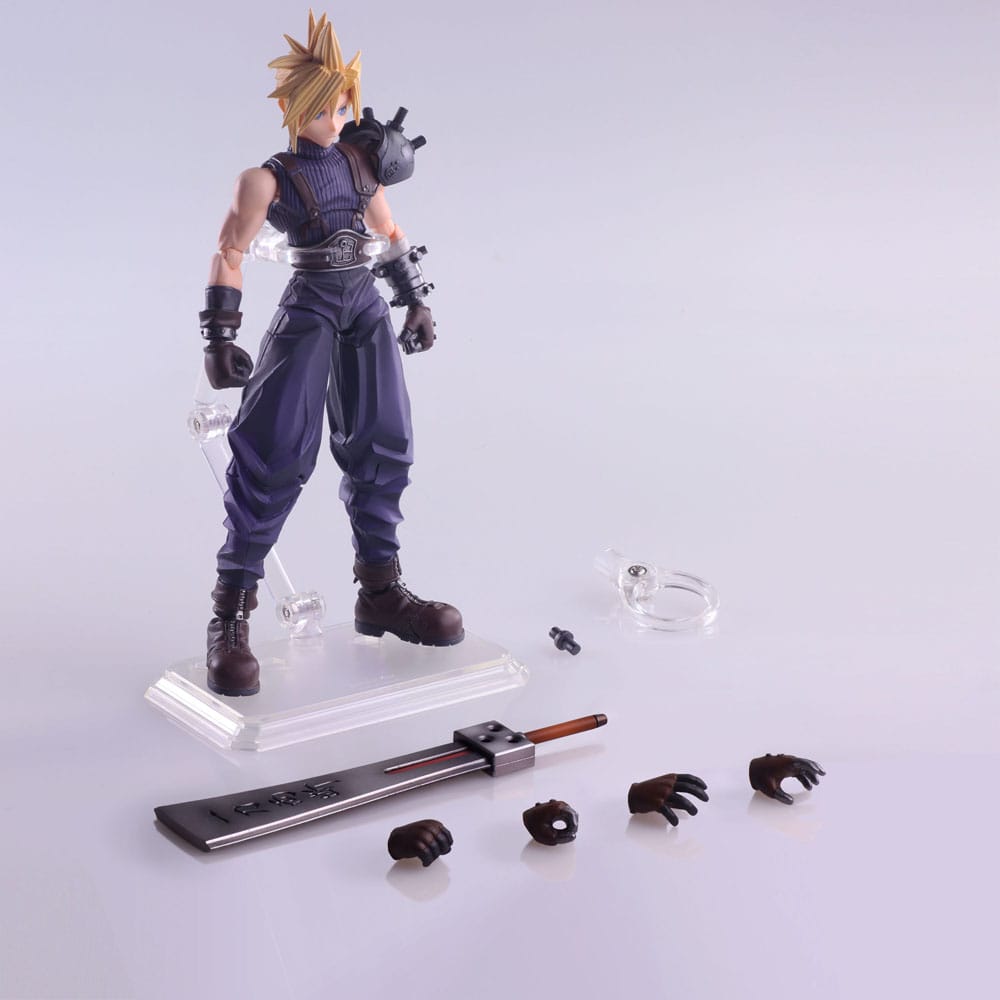 Final Fantasy VII - Cloud Strife, Bring Arts Action Figure Hardedge Ver. 15 cm