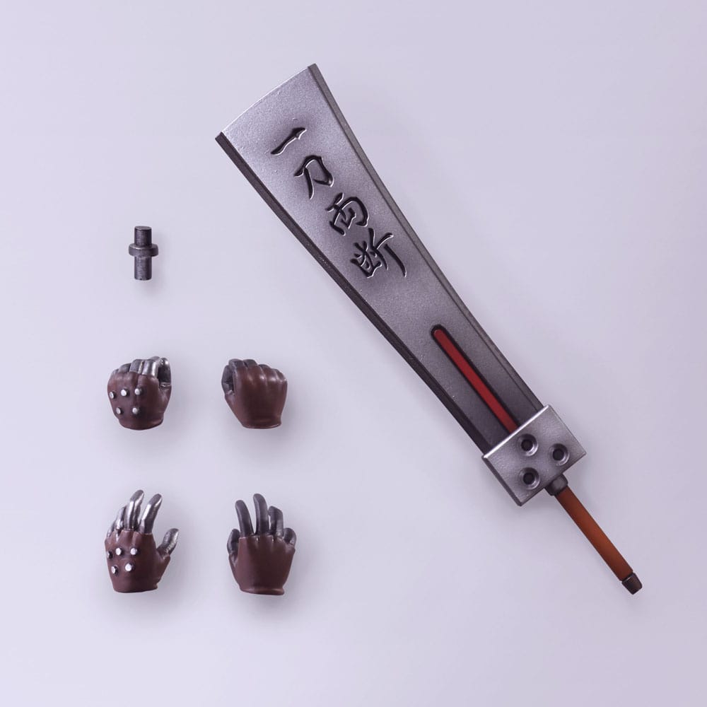Final Fantasy VII - Cloud Strife, Bring Arts Action Figure Hardedge Ver. 15 cm