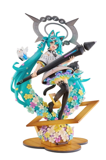 Hatsune Miku x Naoki Saito - PVC Statue 1/7 My Figure Making! The Painter Ver. 34 cm