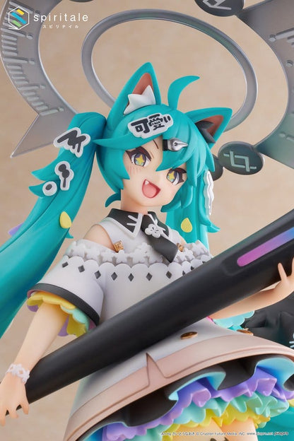 Hatsune Miku x Naoki Saito - PVC Statue 1/7 My Figure Making! The Painter Ver. 34 cm