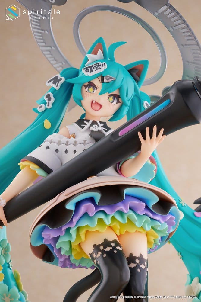 Hatsune Miku x Naoki Saito - PVC Statue 1/7 My Figure Making! The Painter Ver. 34 cm
