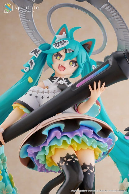 Hatsune Miku x Naoki Saito - PVC Statue 1/7 My Figure Making! The Painter Ver. 34 cm