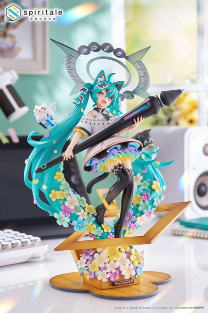 Hatsune Miku x Naoki Saito - PVC Statue 1/7 My Figure Making! The Painter Ver. 34 cm