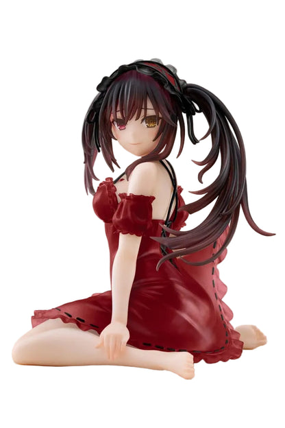 Date A Live V - Kurumi Tokisaki, PVC Statue Desktop Cute Figure Nightwear Ver. Renewal 13 cm