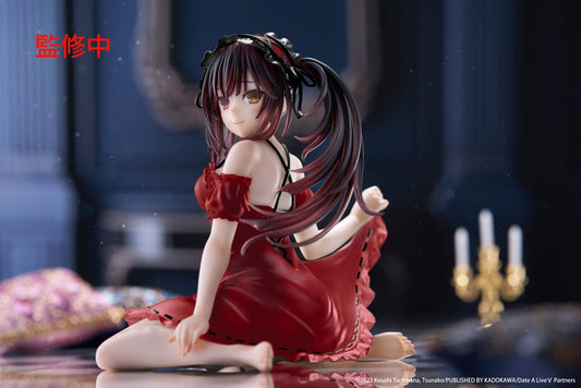 Date A Live V - Kurumi Tokisaki, PVC Statue Desktop Cute Figure Nightwear Ver. Renewal 13 cm