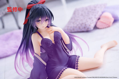 Date A Live V - Tohka Yatogami, PVC Statue Desktop Cute Figure Nightwear Ver. Renewal 13 cm