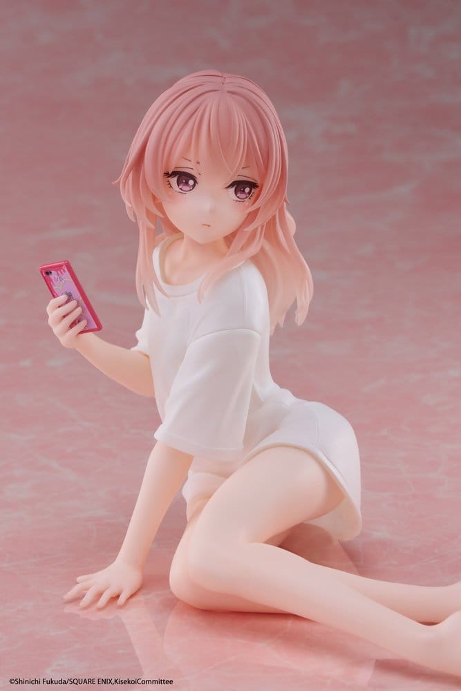 My Dress-Up Darling - Sajuna Inui, T-shirt Ver. Desktop Cute PVC Figure 13 cm