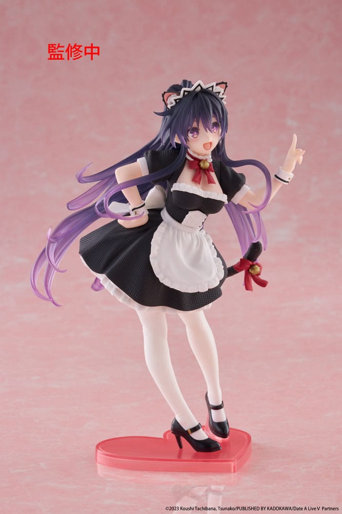 Date A Live - Tohka Yatogami, V Coreful PVC Statue Cat Ear Maid Ver. 18 cm