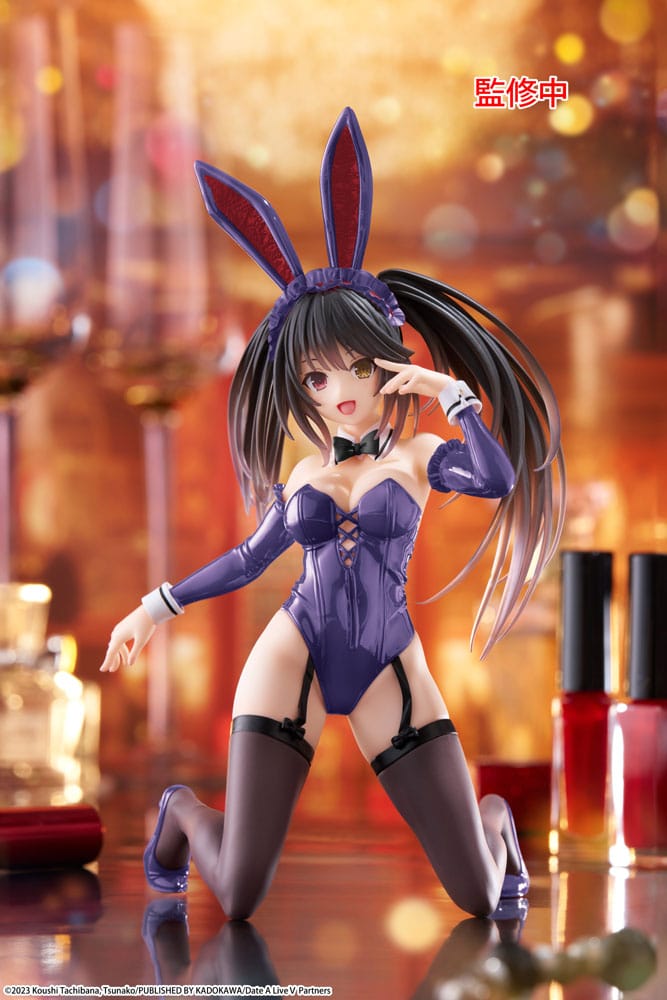 Date A Live - Kurumi Tokisaki, V PVC Statue Desktop Cute Figure Bunny Ver. Renewal 13 cm