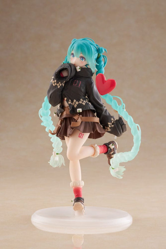 Hatsune Miku - Miku, PVC Statue Fashion Outdoor Ver. 18 cm