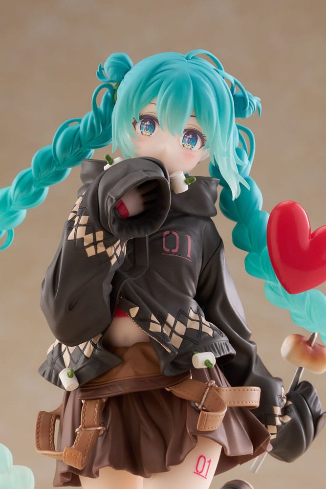 Hatsune Miku - Miku, PVC Statue Fashion Outdoor Ver. 18 cm