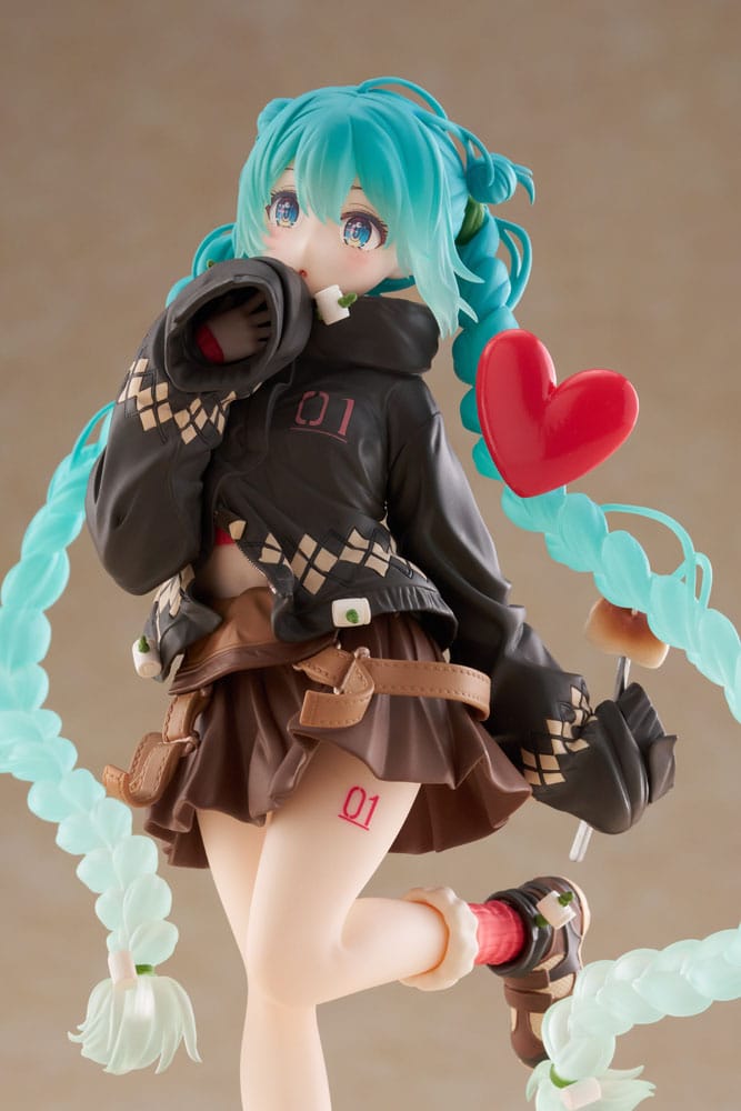 Hatsune Miku - Miku, PVC Statue Fashion Outdoor Ver. 18 cm