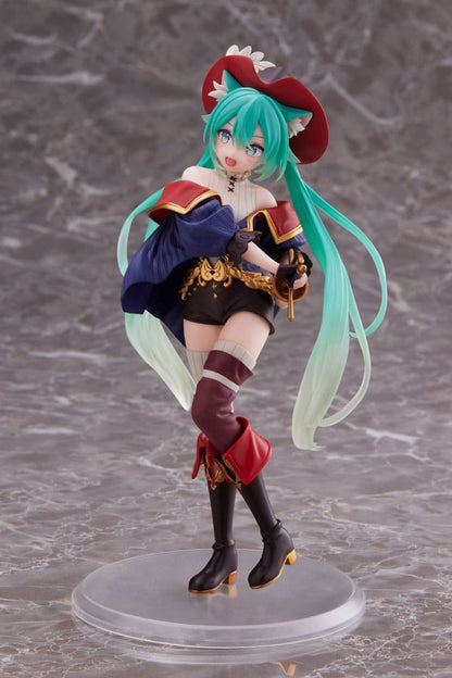 Hatsune Miku - Hatsune Miku, Wonderland Puss in Boots PVC Statue 18 cm