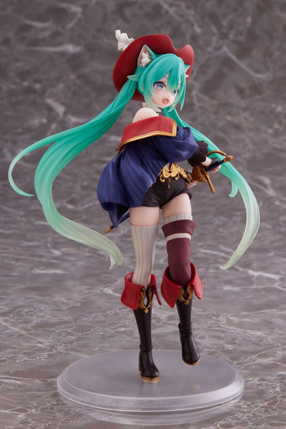 Hatsune Miku - Hatsune Miku, Wonderland Puss in Boots PVC Statue 18 cm