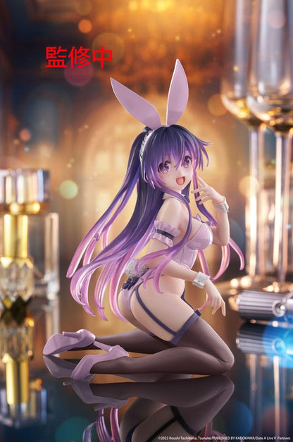 Date A Live - Tohka Yatogami, PVC Statue Desktop Cute Figure (Bunny Ver.) Renewal 13 cm