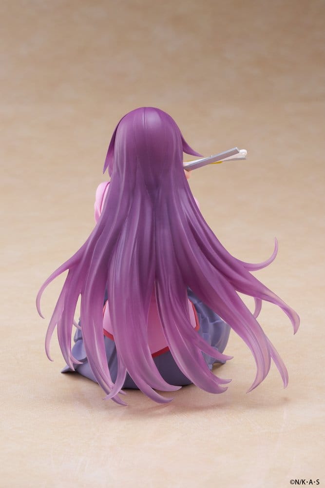 Monogatari - Hitagi Senjougahara, PVC Statue Desktop Cute Figure 13 cm