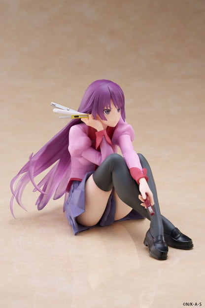 Monogatari - Hitagi Senjougahara, PVC Statue Desktop Cute Figure 13 cm