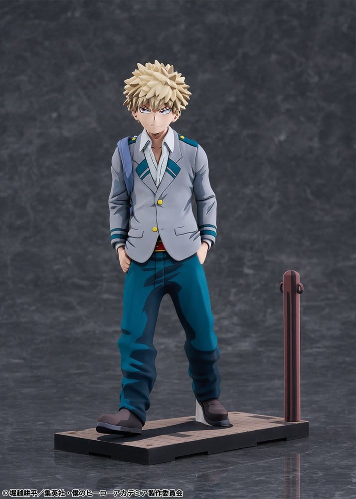 My Hero Academia - Katsuki Bakugo, PVC Figure 1/8 U.A. High School Uniform 2Dimensioning version 23 cm