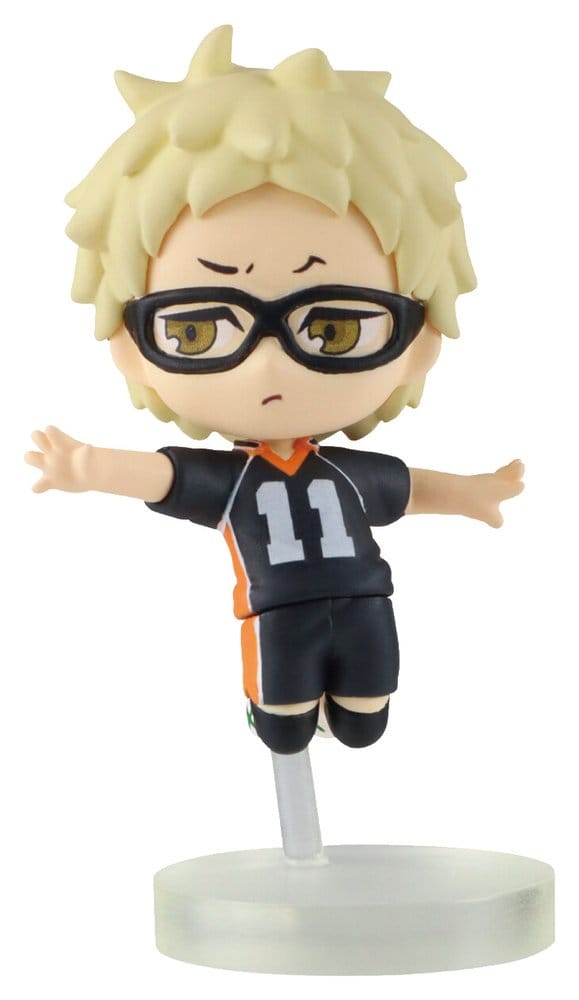 Haikyu!! - 1 Blind Pack, Twinchees Mini Figures Hoppin' 5 cm Display