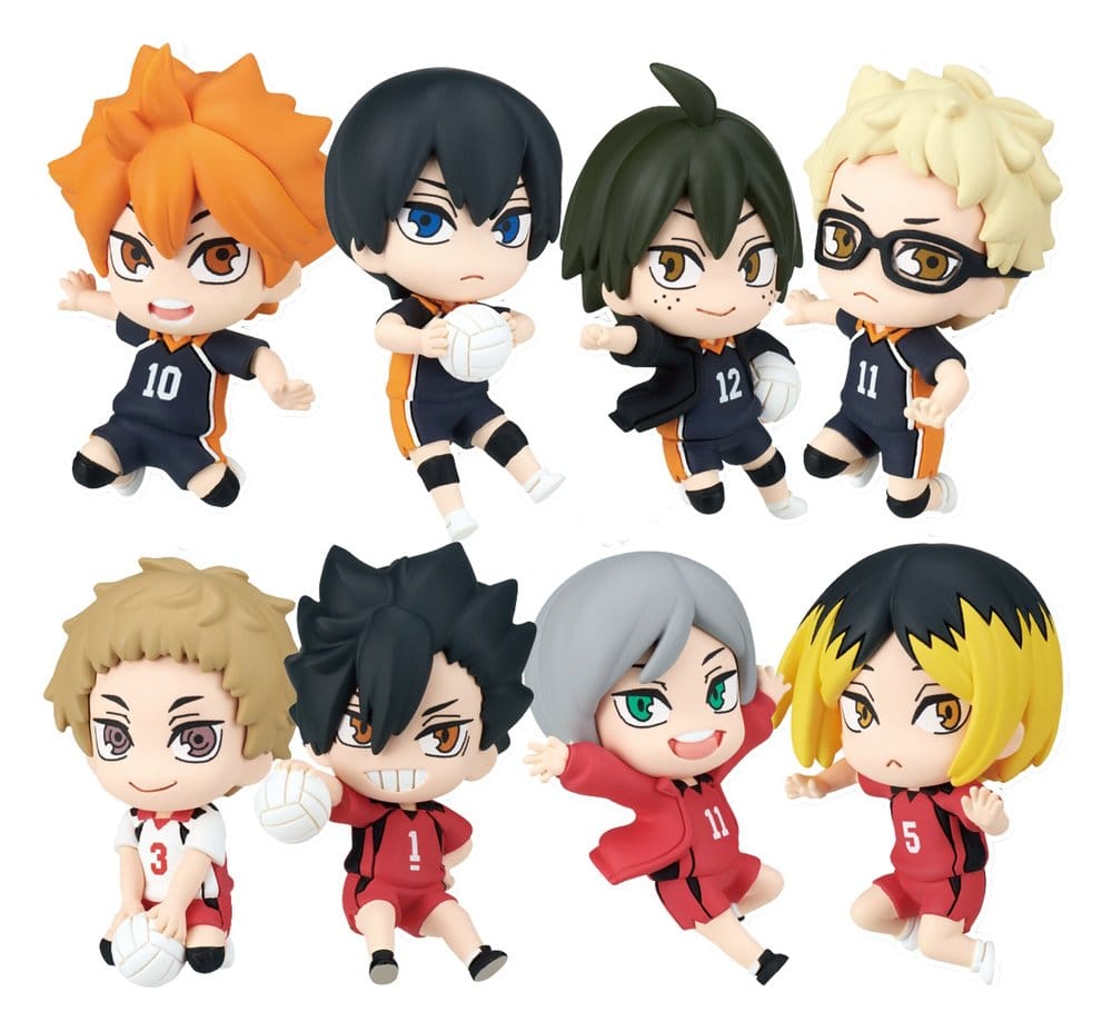 Haikyu!! - 1 Blind Pack, Twinchees Dangler Minifigures Defofig! 5 cm Display