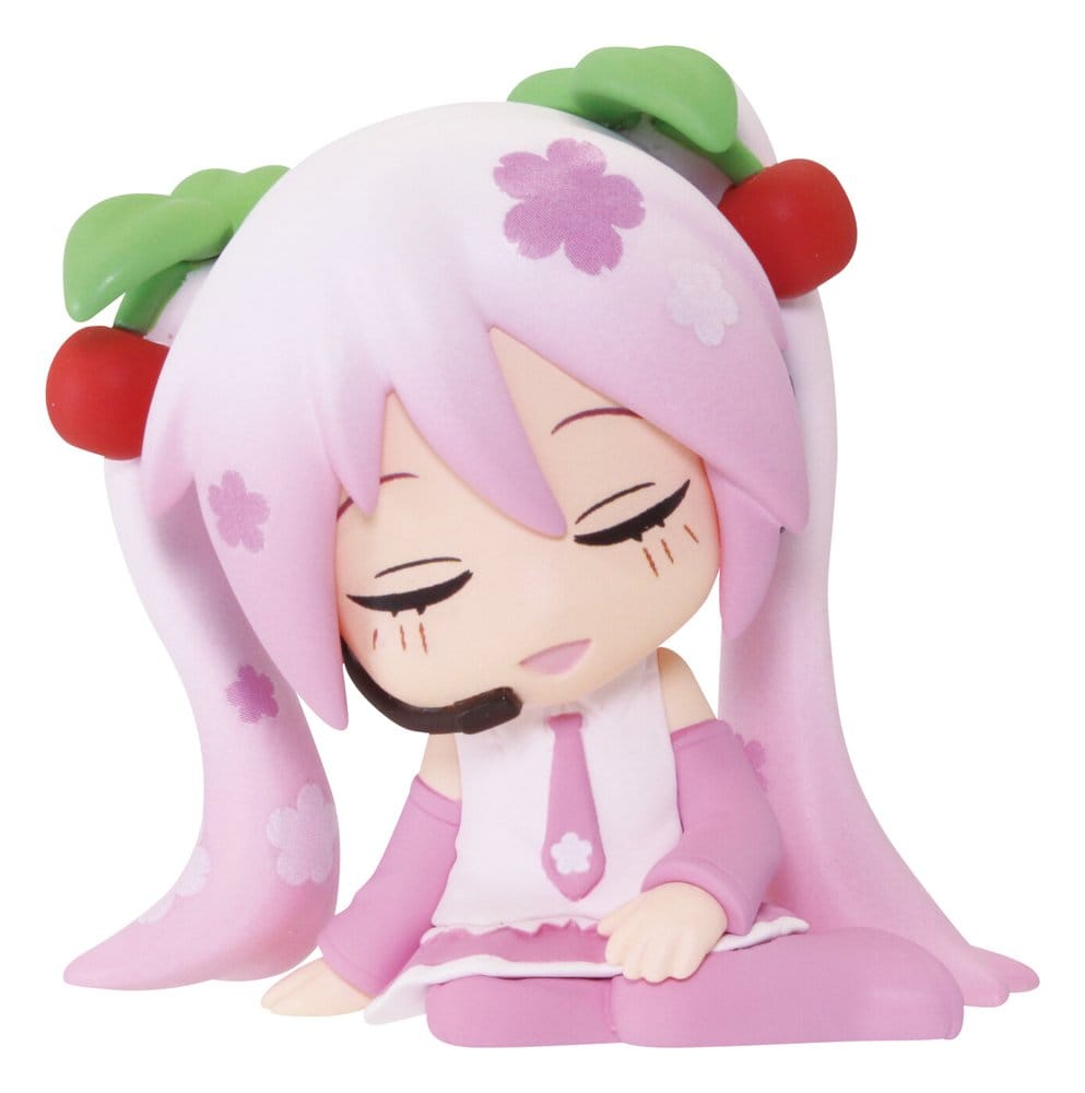 Hatsune Miku - 1 Blind Pack, Twinchees Mini Figures Lil' Sleepers Wave 3 5 cm