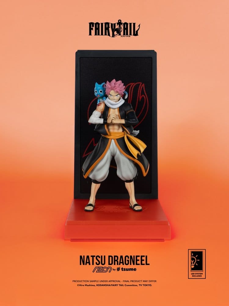 Fairy Tail - Natsu Dragneel, Neon Figure 1/9 25 cm