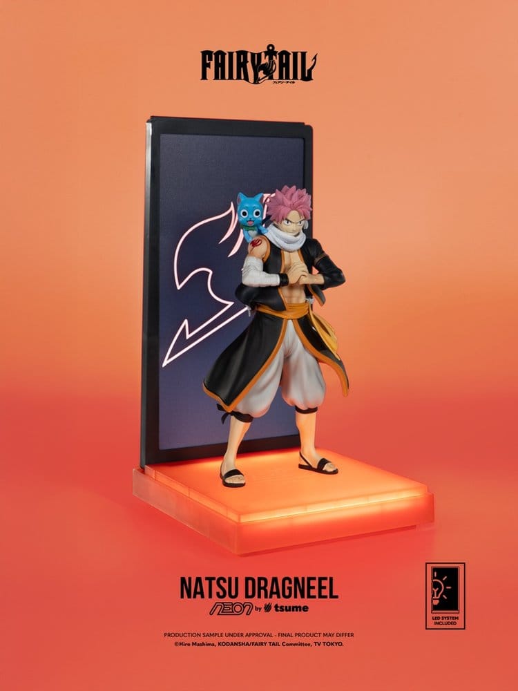 Fairy Tail - Natsu Dragneel, Neon Figure 1/9 25 cm