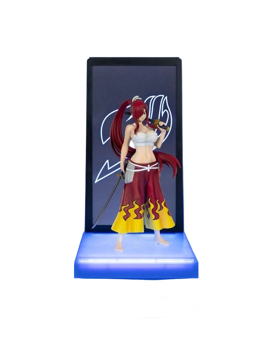 Fairy Tail - Erza Scarlet, Neon Figure 1/9 25 cm