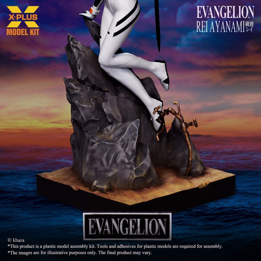 Neon Genesis Evangelion - Rei Ayanami, Plastic Model Kit 1/8 40 cm