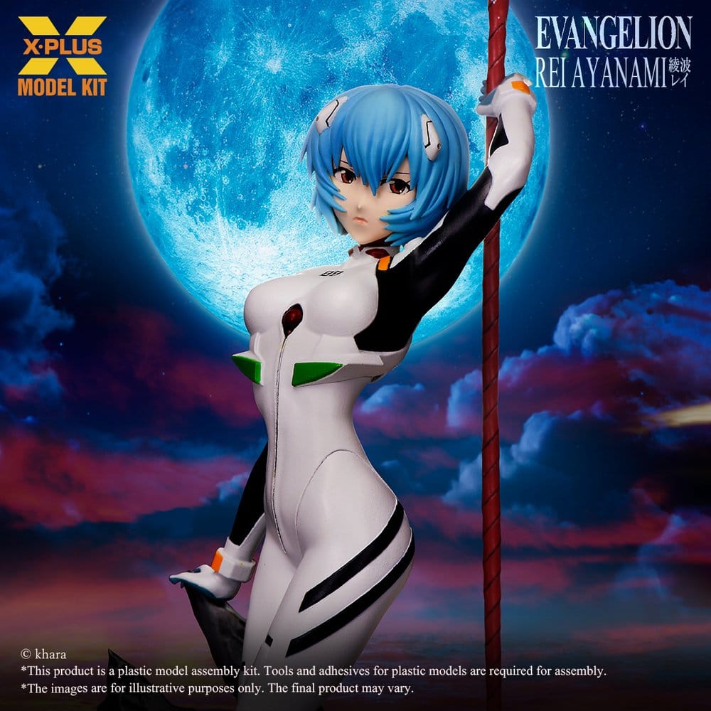 Neon Genesis Evangelion - Rei Ayanami, Plastic Model Kit 1/8 40 cm