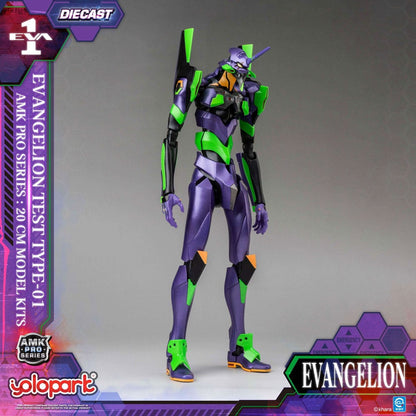 Neon Genesis Evangelion - Eva-01, AMK Pro Series Model Kit Test Type 20 cm