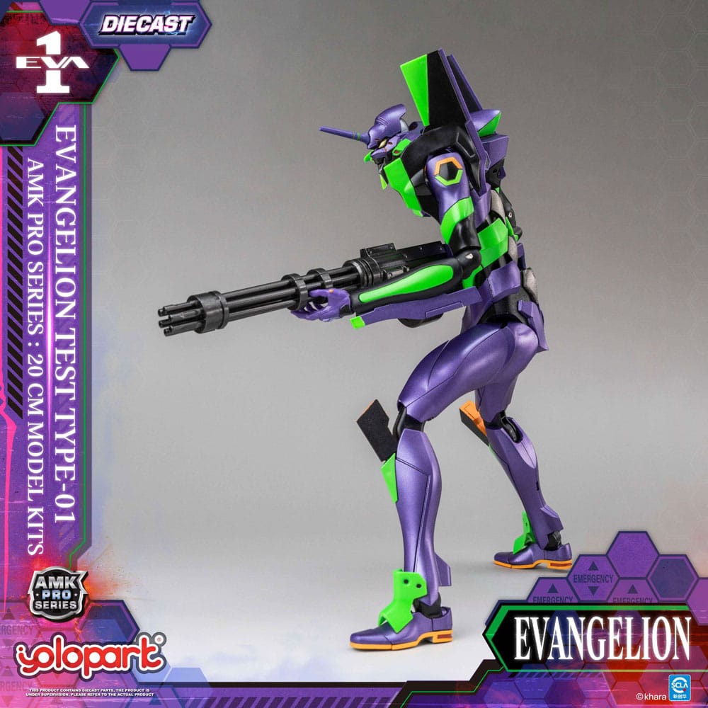 Neon Genesis Evangelion - Eva-01, AMK Pro Series Model Kit Test Type 20 cm