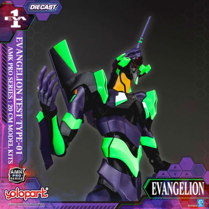 Neon Genesis Evangelion - Eva-01, AMK Pro Series Model Kit Test Type 20 cm